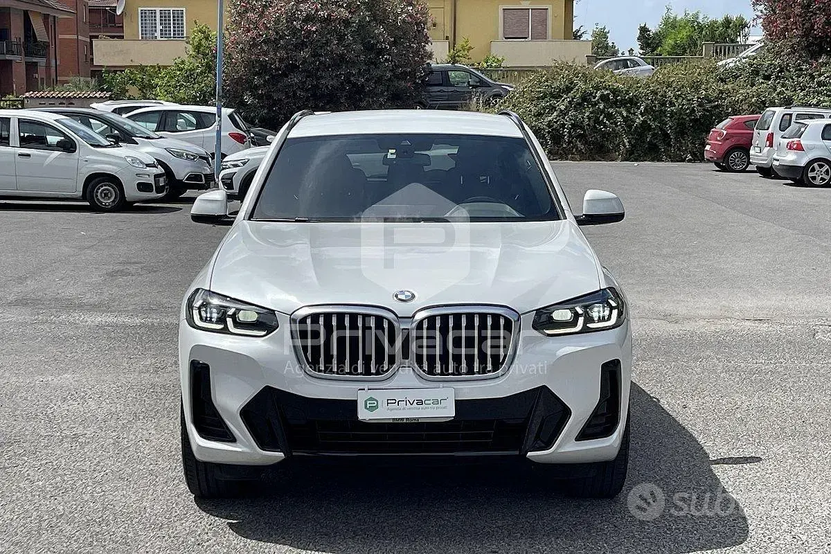 Usata BMW X3 M Sport 190 CV (139 kW) 2021 Bianco SUV