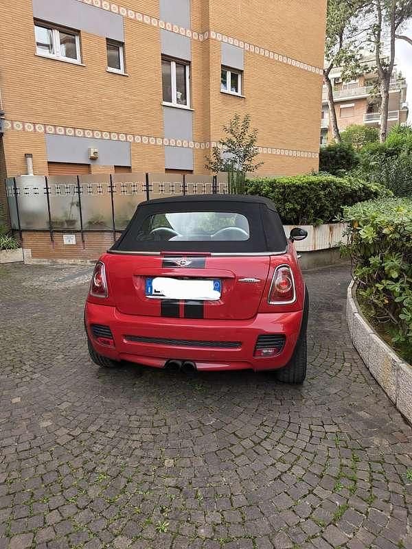 Usata Mini John Cooper Works Cabriolet 211 CV (155 kW) 2011 Rosso Cabrio