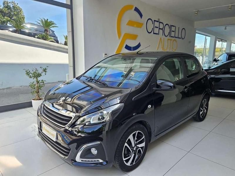 Usata Peugeot 108 Allure 72 CV (52 kW) 2021 Nero metallizzato Berlina