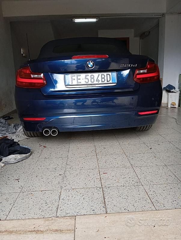 Blu Usata 2016 BMW 220 Cabrio | 21.000 € (Ottimo prezzo) - Immagine 1/4