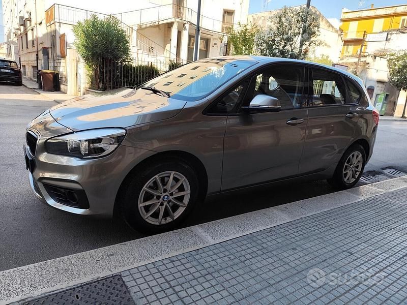 Usata BMW 218 Active Tourer 150 CV (110 kW) 2016 Marrone Monovolume