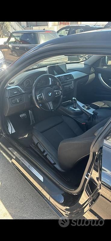 Usata BMW 420 Efficient Dynamics 190 CV (139 kW) 2015 Nero Coupé