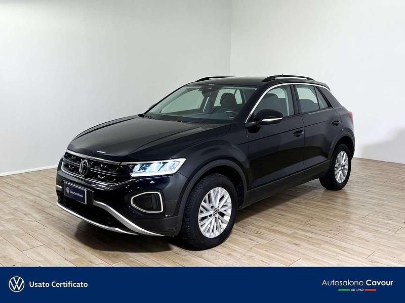 Deep black Usata 2023 VW T-Roc Life SUV | 21.790 € (Buon prezzo) - Immagine 1/4