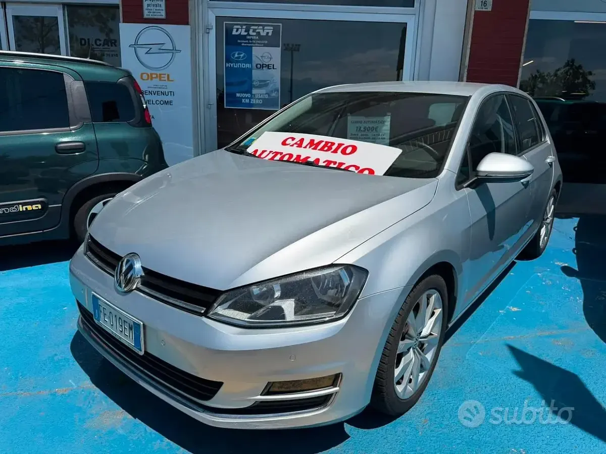 Usata VW Golf VII Highline 110 CV (80 kW) 2016 Grigio Berlina