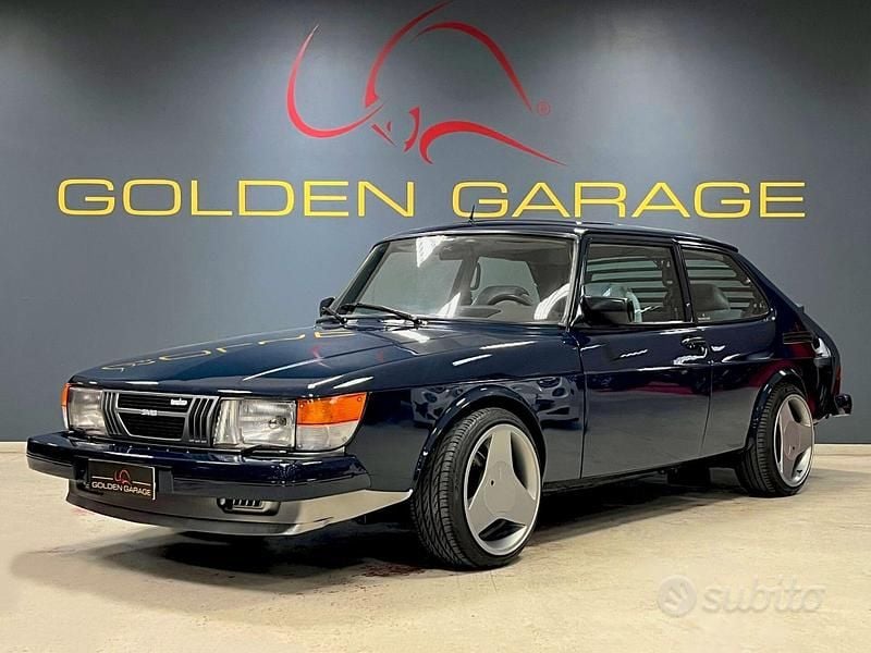 Usata Saab 900 145 CV (106 kW) 1982 Blu Utilitaria