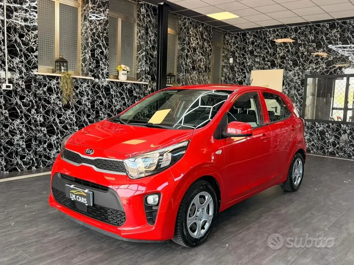 Usata Kia Picanto Active 67 CV (49 kW) 2018 Rosso Utilitaria