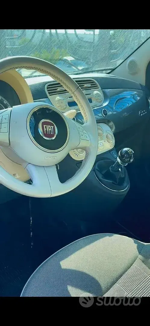 Usata Fiat 500 69 CV (50 kW) 2014 Grigio Berlina