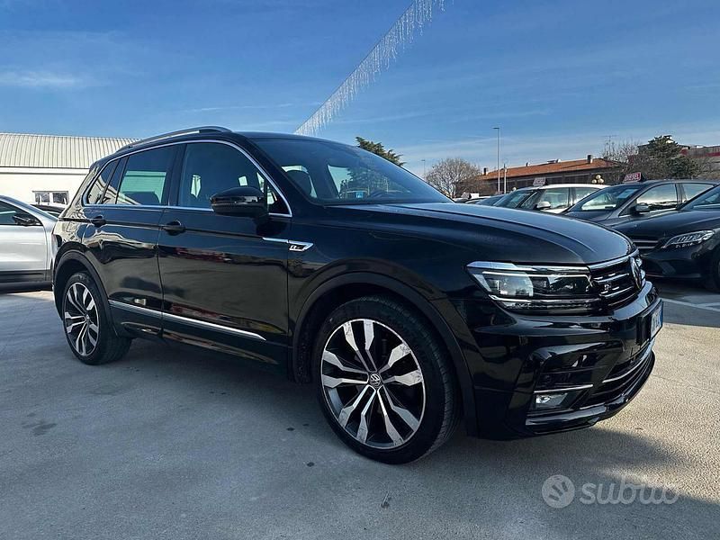 Usata VW Tiguan Advance 240 CV (176 kW) 2017 Nero SUV