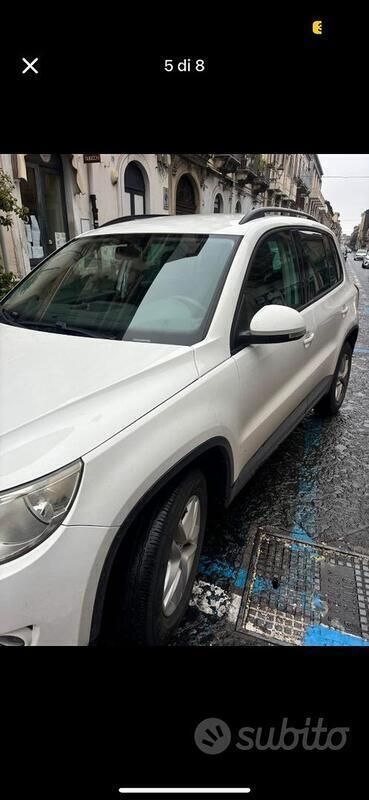 Usata VW Tiguan 150 CV (110 kW) 2008 Bianco SUV