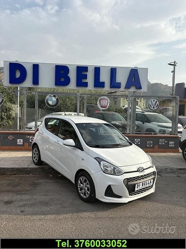 Usata Hyundai i10 66 CV (48 kW) 2020 Nero Utilitaria