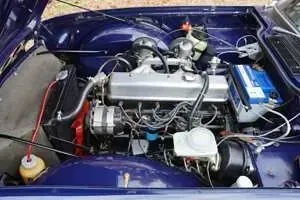 Usata Triumph TR6 143 CV (105 kW) 1972 Blu Cabrio