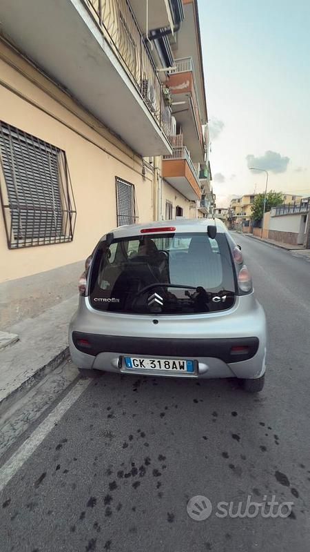 Usata Citroën C1 54 CV (39 kW) 2008 Grigio Utilitaria