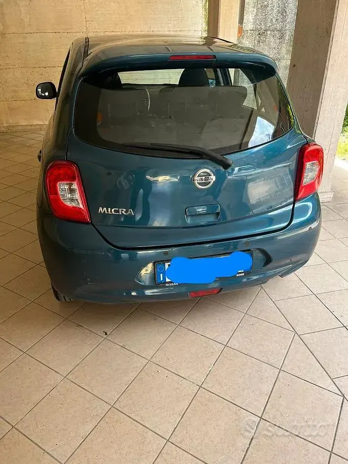 Usata Nissan Micra 2016 Blu Utilitaria