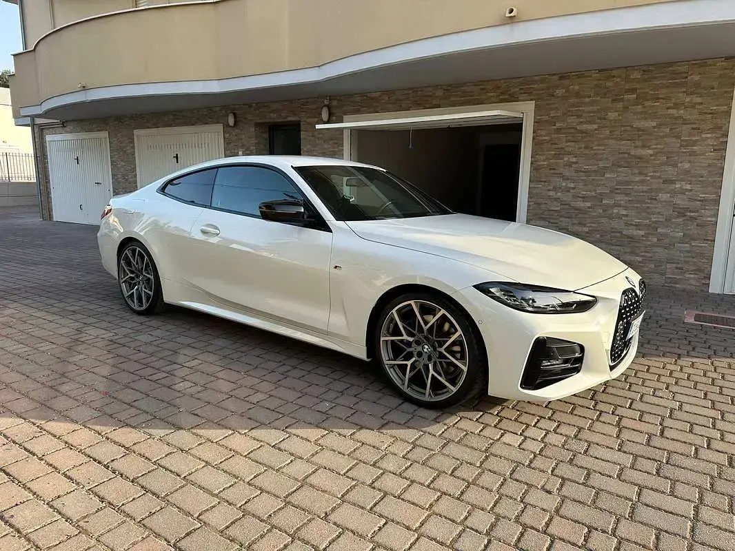 Usata BMW 420 Coupé M Sport 190 CV (139 kW) 2021 Bianco Coupé