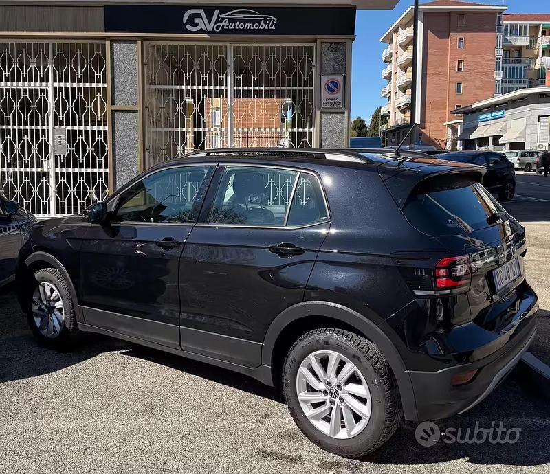 Brugt VW T-Cross Style 95 HK (69 kW) 2021 Sort SUV