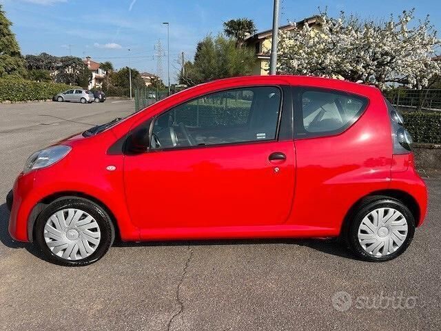 Usata Citroën C1 68 CV (50 kW) 2008 Rosso Utilitaria