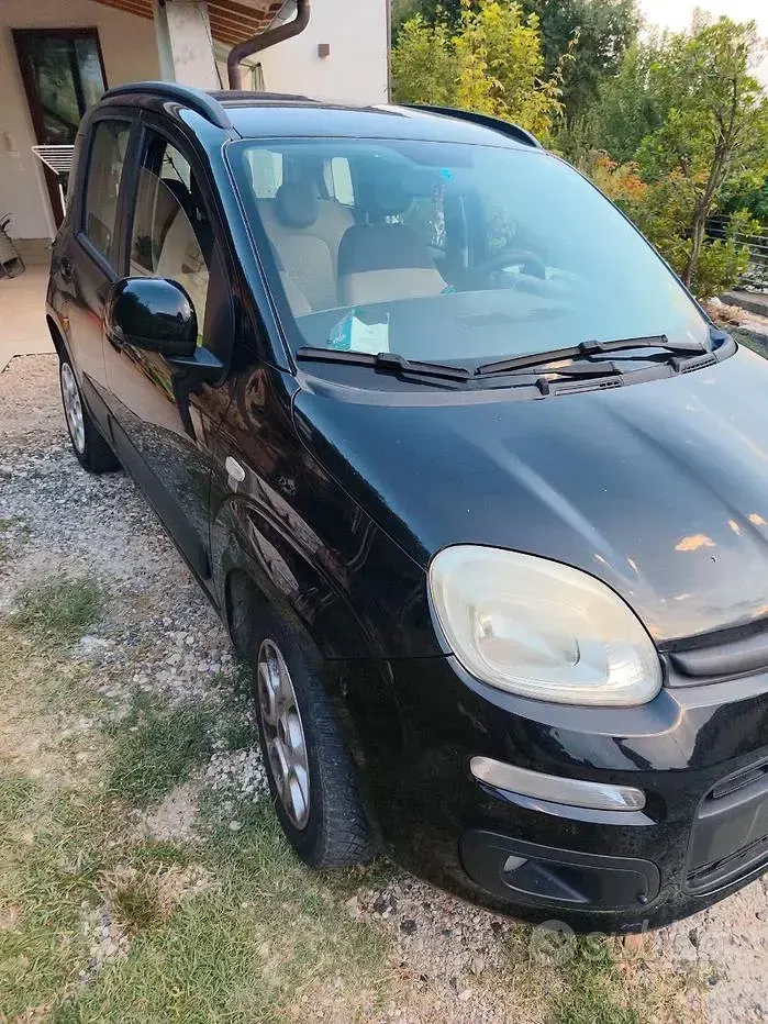 Usata Fiat Panda 2012 Nero Utilitaria