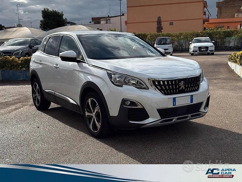 Usata Peugeot 3008 Allure 130 CV (95 kW) 2018 Bianco Station wagon