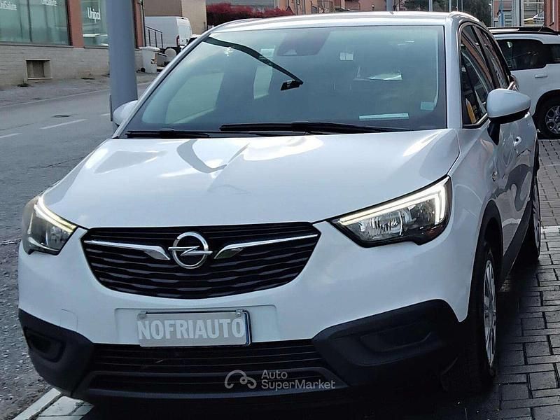 Usata Opel Crossland X S 102 CV (75 kW) 2019 Bianco SUV