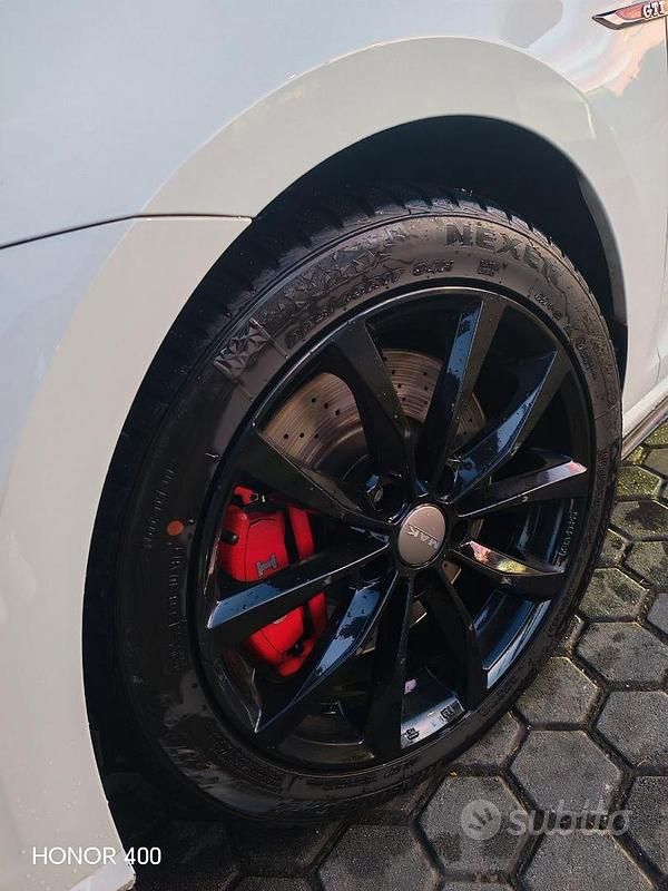 Usata VW Golf GTI 245 CV (180 kW) 2017 Bianco Berlina