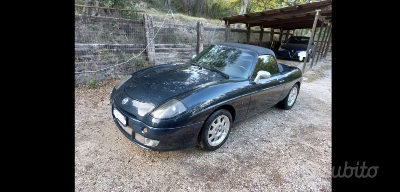 Usata Fiat Barchetta 131 CV (96 kW) 2002 Blu Cabrio