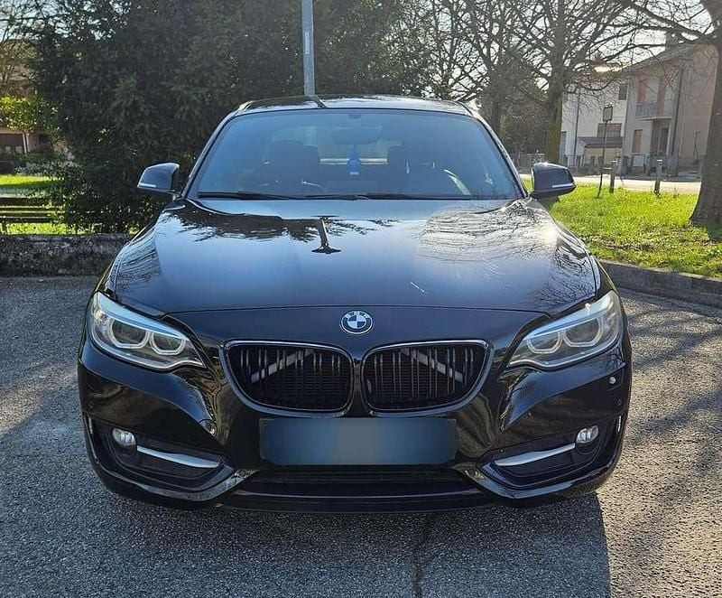 Usata BMW 220 Sport Line 184 CV (135 kW) 2015 Nero Coupé