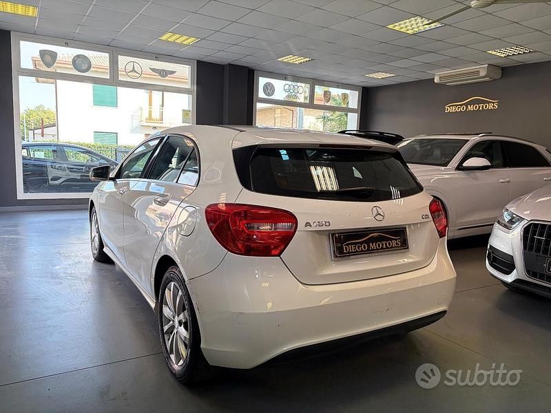 Usata Mercedes A160 Edition 90 CV (66 kW) 2015 Bianco Berlina