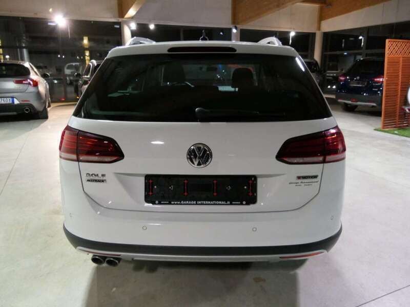 Usata VW Golf Alltrack 184 CV (135 kW) 2020 Bianco pastello Station wagon