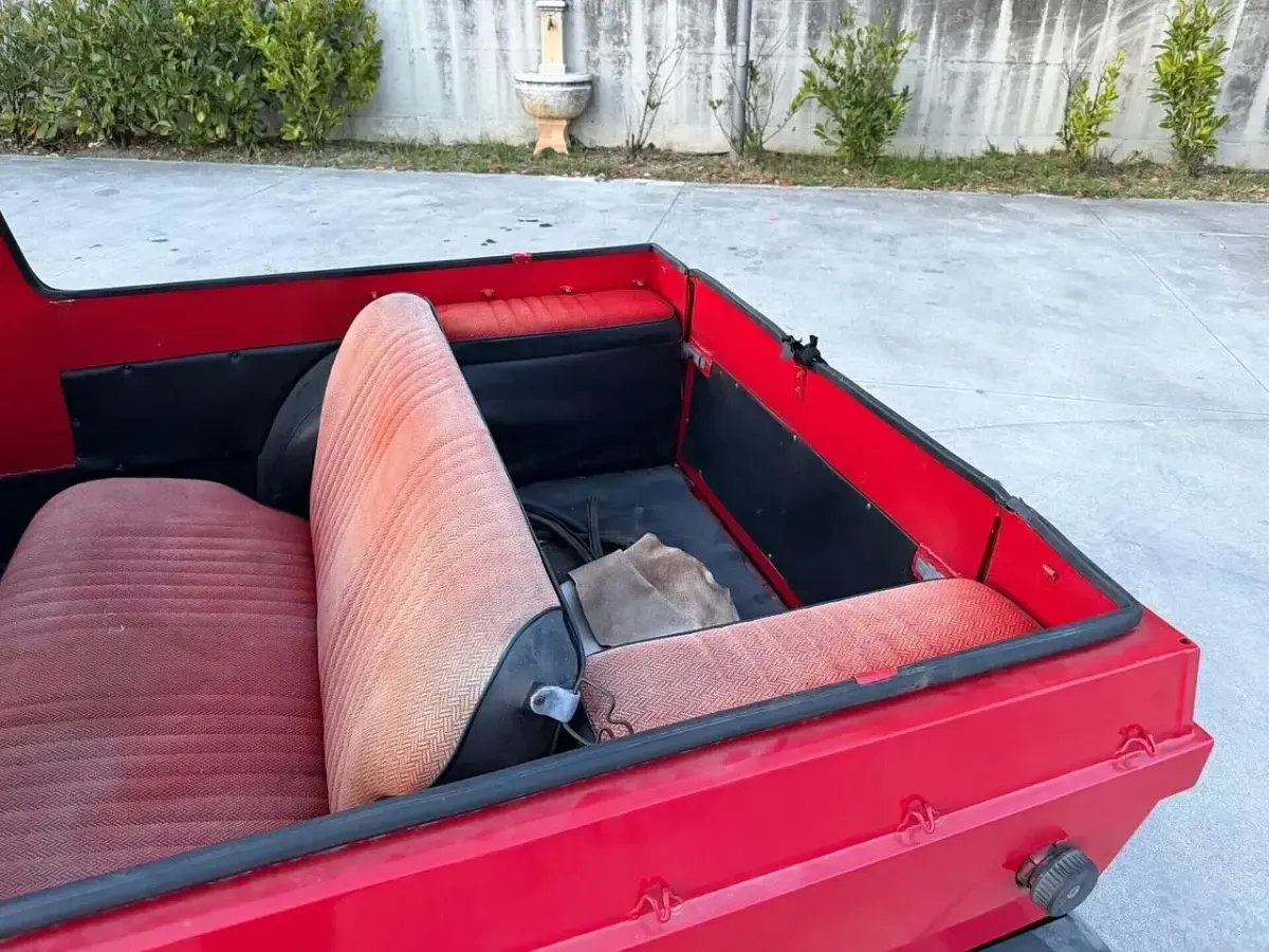 Usata Fiat 127 44 CV (32 kW) 1977 Rosso Cabrio