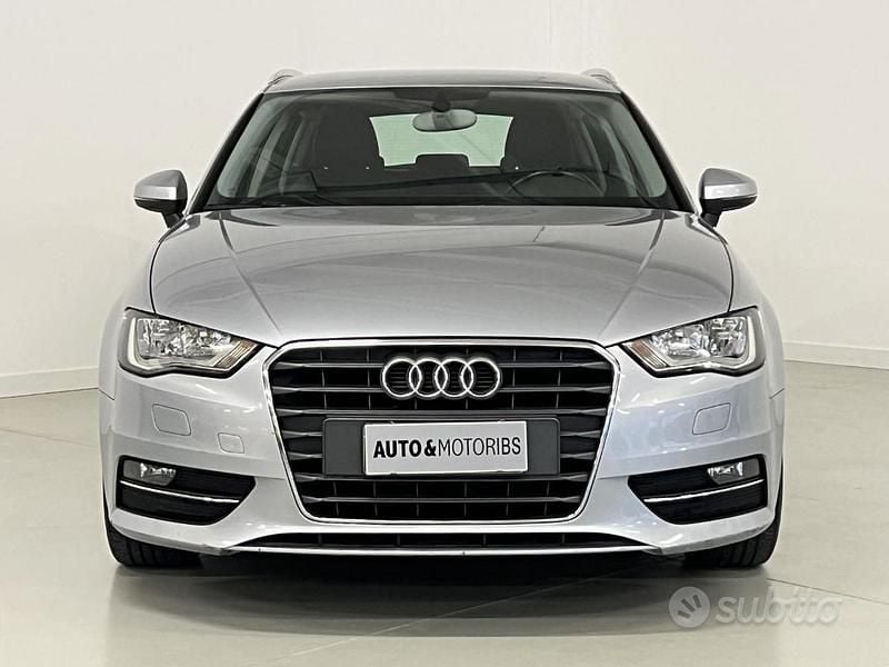 Usata Audi A3 Ambiente 110 CV (80 kW) 2015 Grigio Berlina