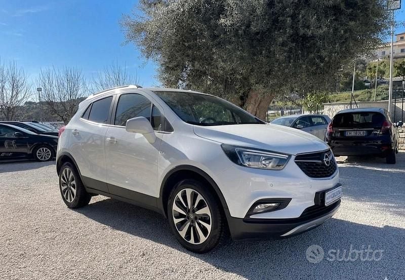 Usata Opel Mokka X 135 CV (99 kW) 2018 Bianco SUV