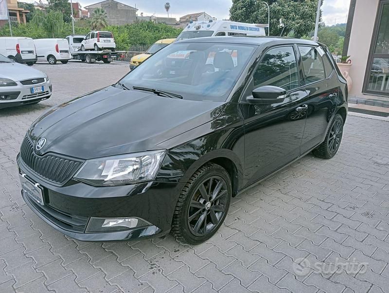 Usata Skoda Fabia Ambition 95 CV (69 kW) 2018 Nero Berlina