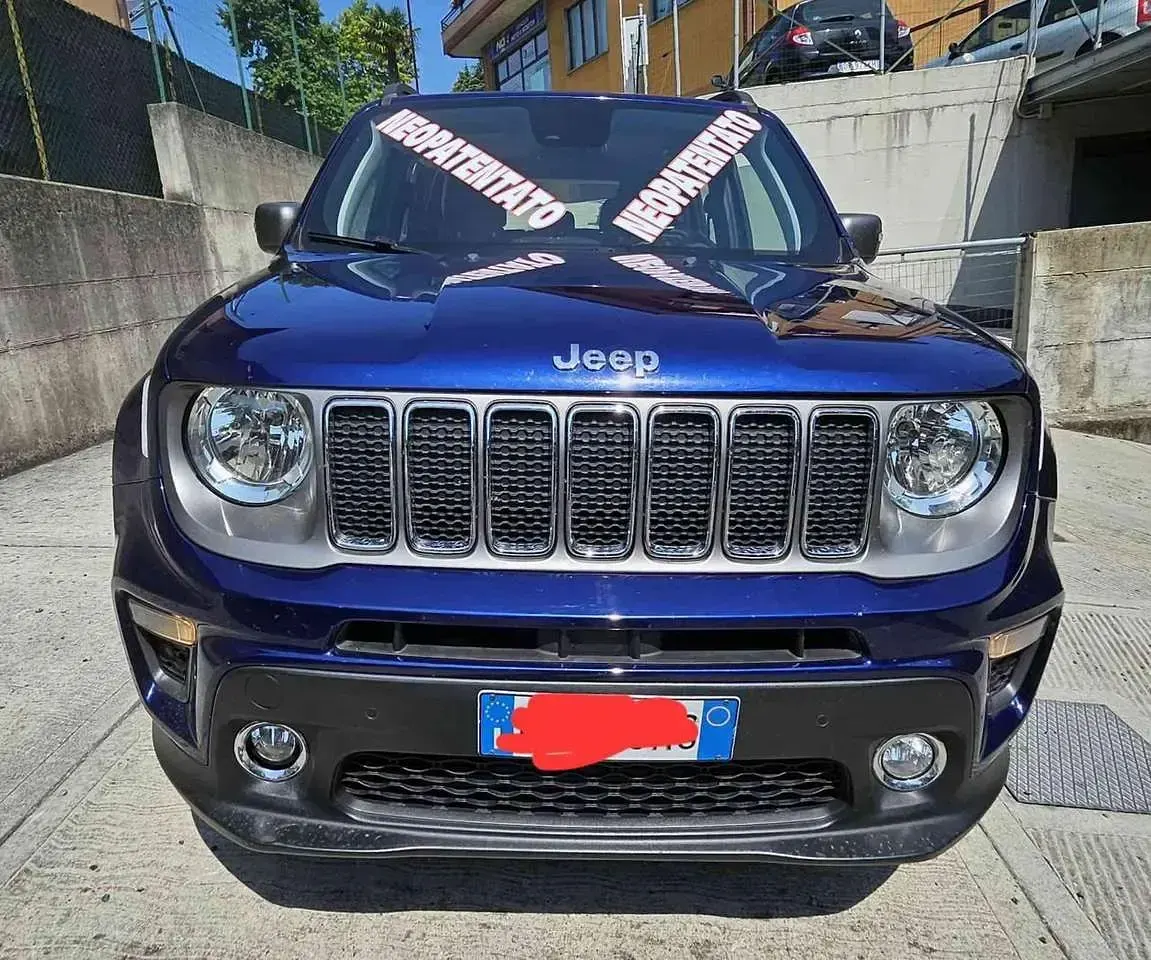 Usata Jeep Renegade 120 CV (88 kW) 2019 Blu SUV