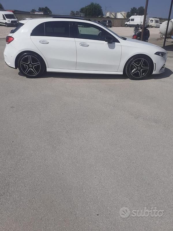 Usata Mercedes A180 Premium 2018 Bianco Berlina