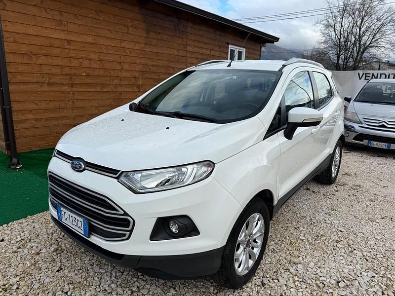 Usata Ford Ecosport Titanium S 95 CV (69 kW) 2017 Bianco SUV