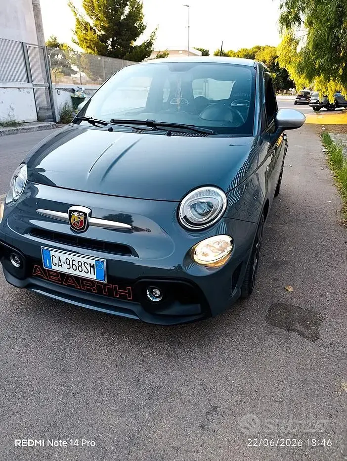 Usata Abarth 500 70th Anniversary 160 CV (117 kW) 2018 Grigio Berlina