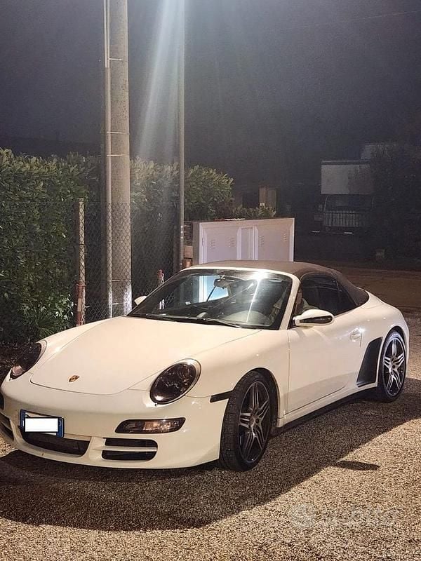 Usata Porsche 911 Carrera 4S Cabriolet 2008 Bianco Cabrio