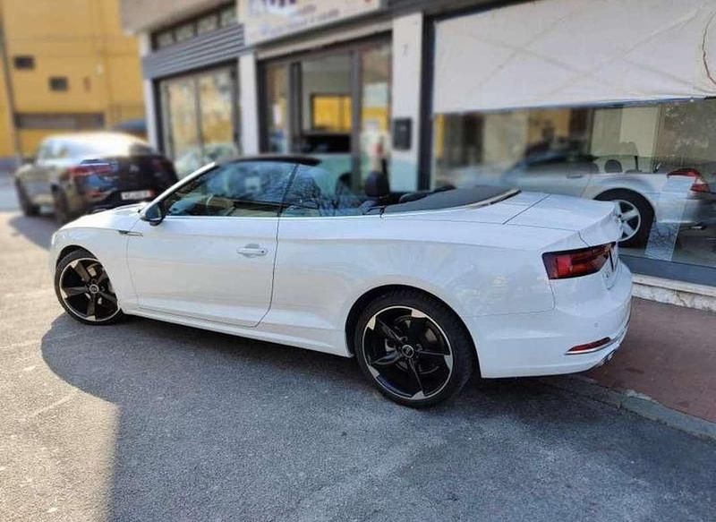 Usata Audi A5 Cabriolet Business 190 CV (139 kW) 2019 Bianco Cabrio