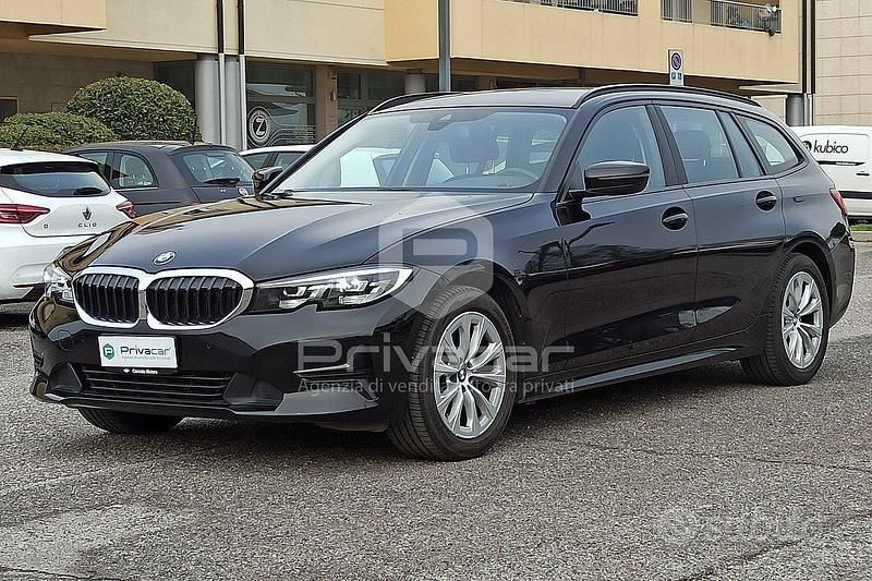 Usata BMW 320e Advantage 190 CV (139 kW) 2020 Nero Station wagon