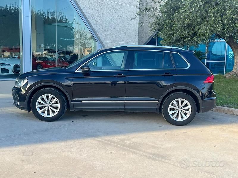 Usata VW Tiguan Business 150 CV (110 kW) 2018 Nero SUV
