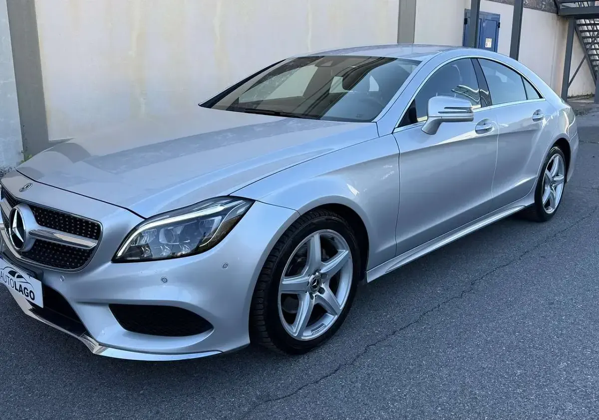 Usata Mercedes CLS250 Premium 204 CV (150 kW) 2017 Argento Coupé