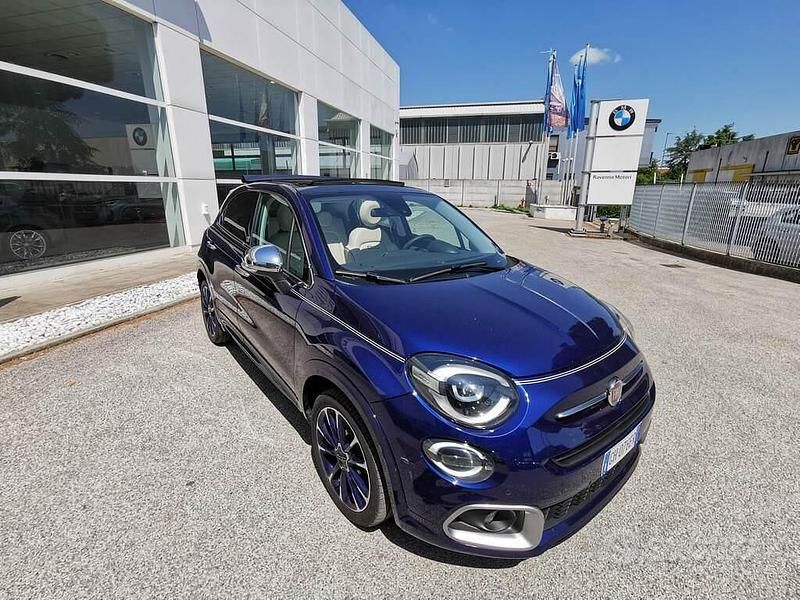 Usata Fiat 500X Club 130 CV (95 kW) 2021 Blu SUV