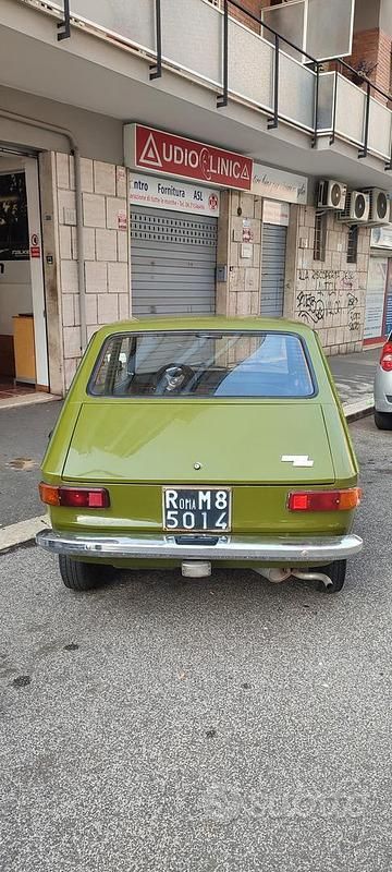 Usata Fiat 127 1970 Verde Berlina