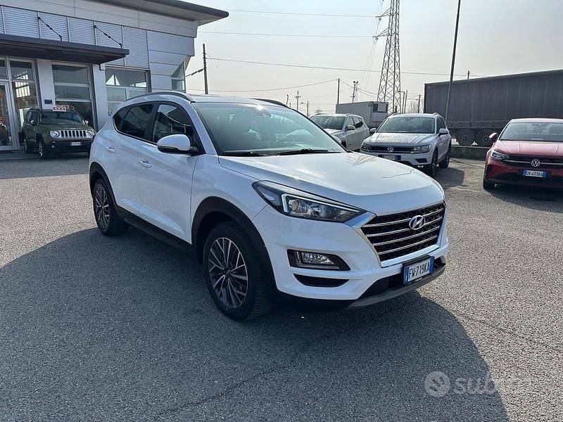Usata Hyundai Tucson XPrime 136 CV (100 kW) 2019 Bianco SUV