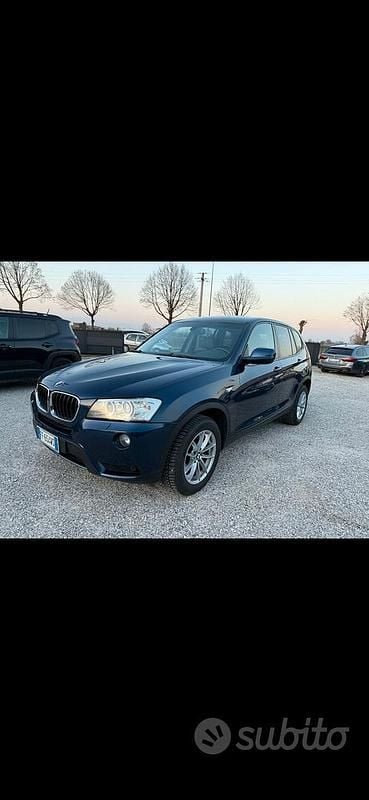 Usata BMW X3 2012 Blu SUV
