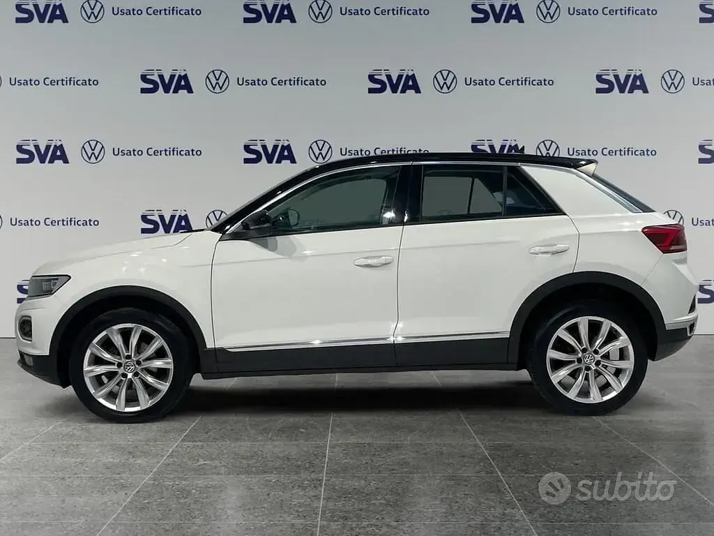 Usata VW T-Roc Advance 116 CV (85 kW) 2020 Bianco SUV
