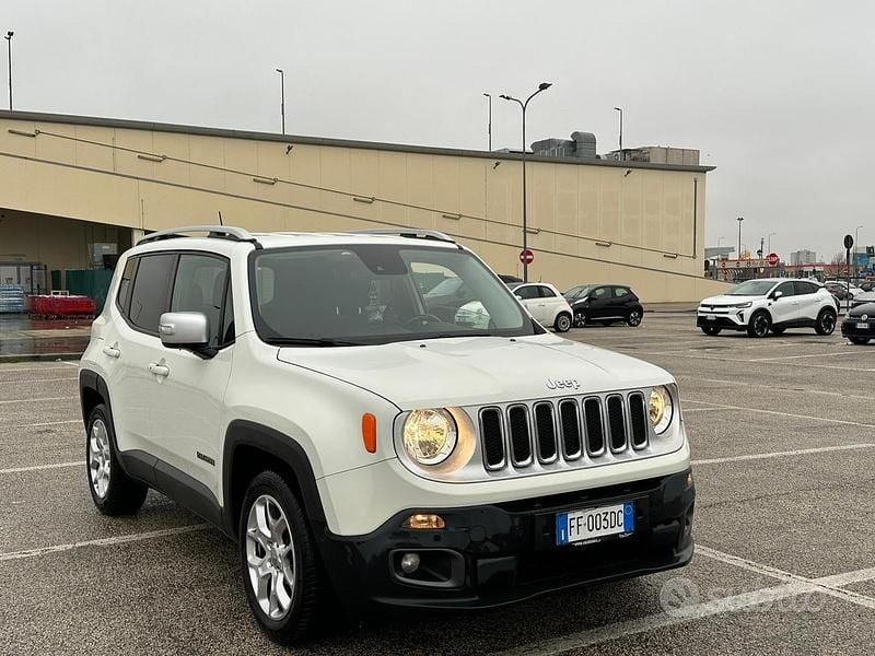 Bianco Usata 2015 Jeep Renegade Limited SUV | 5800 € (Super prezzo) - Immagine 1/4