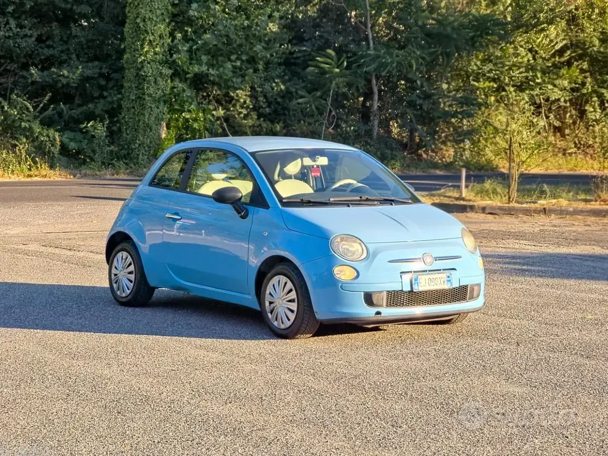 Usata Fiat 500 69 CV (50 kW) 2011 Bluazzurro Berlina