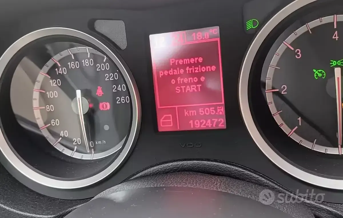 Usata Alfa Romeo 159 Executive 150 CV (110 kW) 2007 Marrone Station wagon