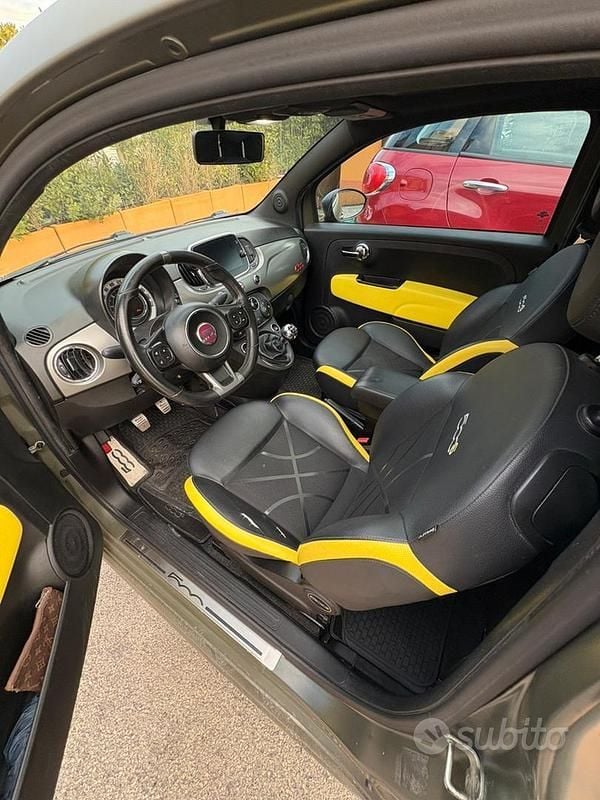 Usata Fiat 500S S 95 CV (69 kW) 2017 Verde Utilitaria